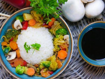 Curry végétarien aux légumes de saison